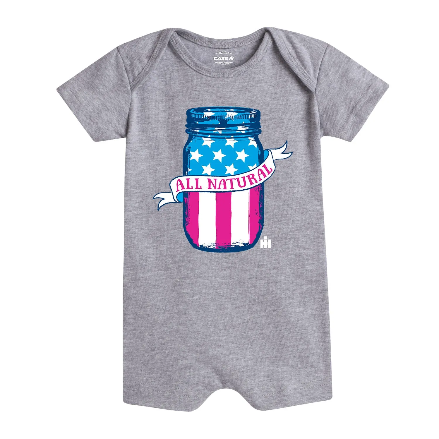 International Harvester™ - All Natural Flag Mason Jar - Infant Romper