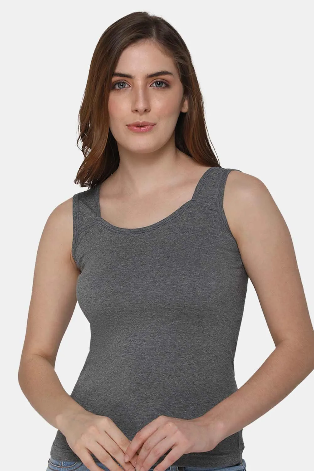 Intimacy Tanktop IN07 - Anthra Melange