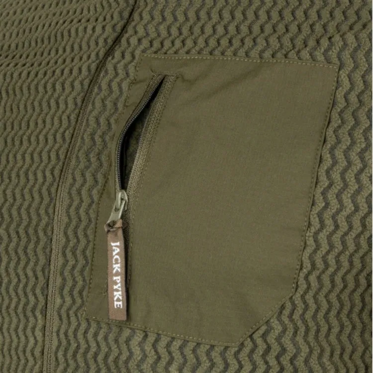 Jack Pyke Z Fleece Pullover - Green