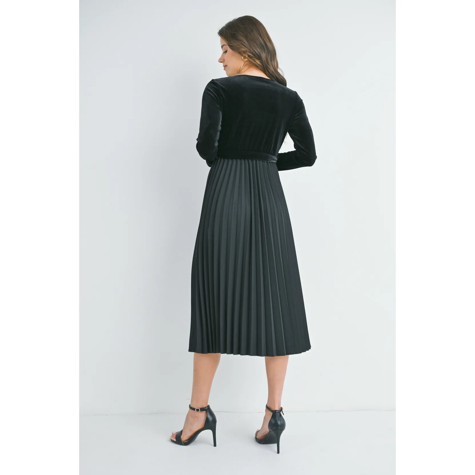 Jessica Pleated Midi