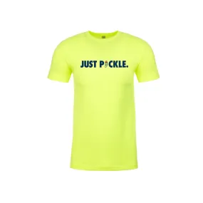 JUST PICKLE. (Neon Yellow/Navy)