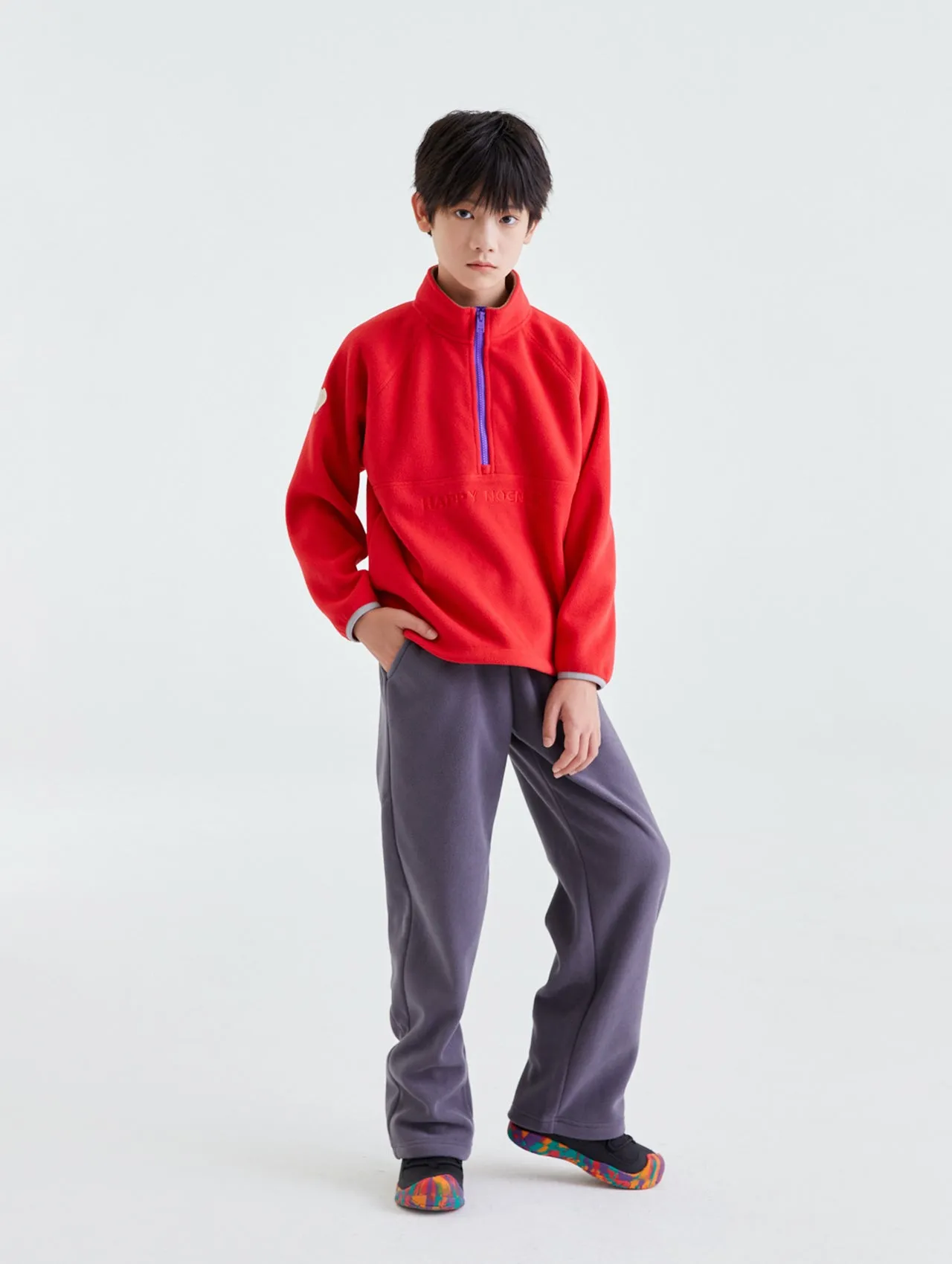 Kids Thermal Fleece Straight-Leg Sweatpants