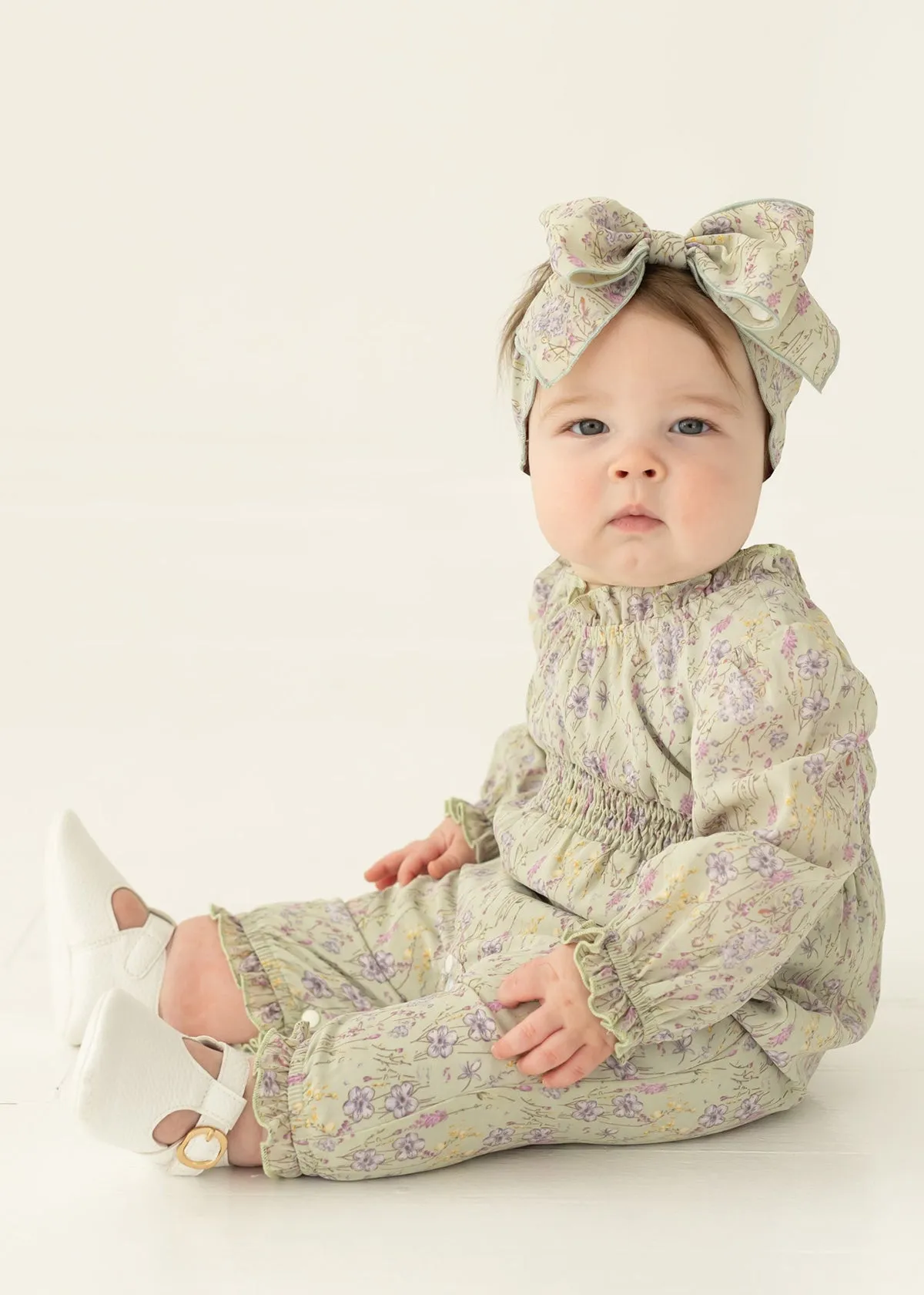 Lavender Meadows Romper