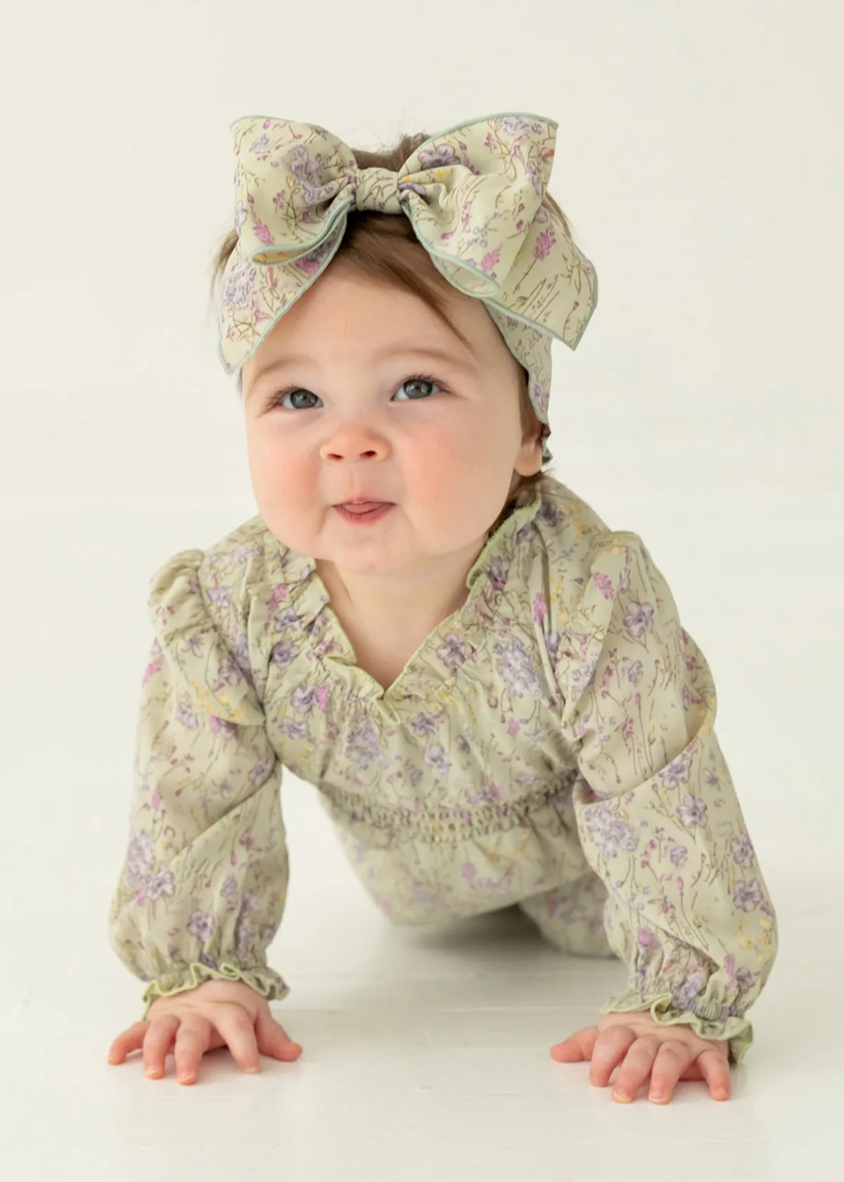 Lavender Meadows Romper