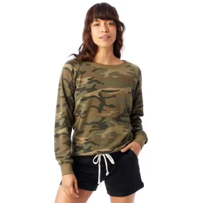 Lazy Day French Terry Pullover (Camo)