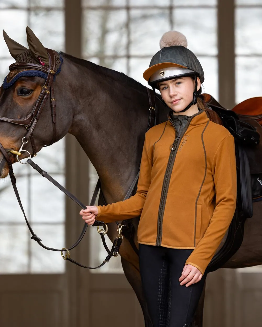 LeMieux Young Rider Felicity Fleece Zip Through Jacket