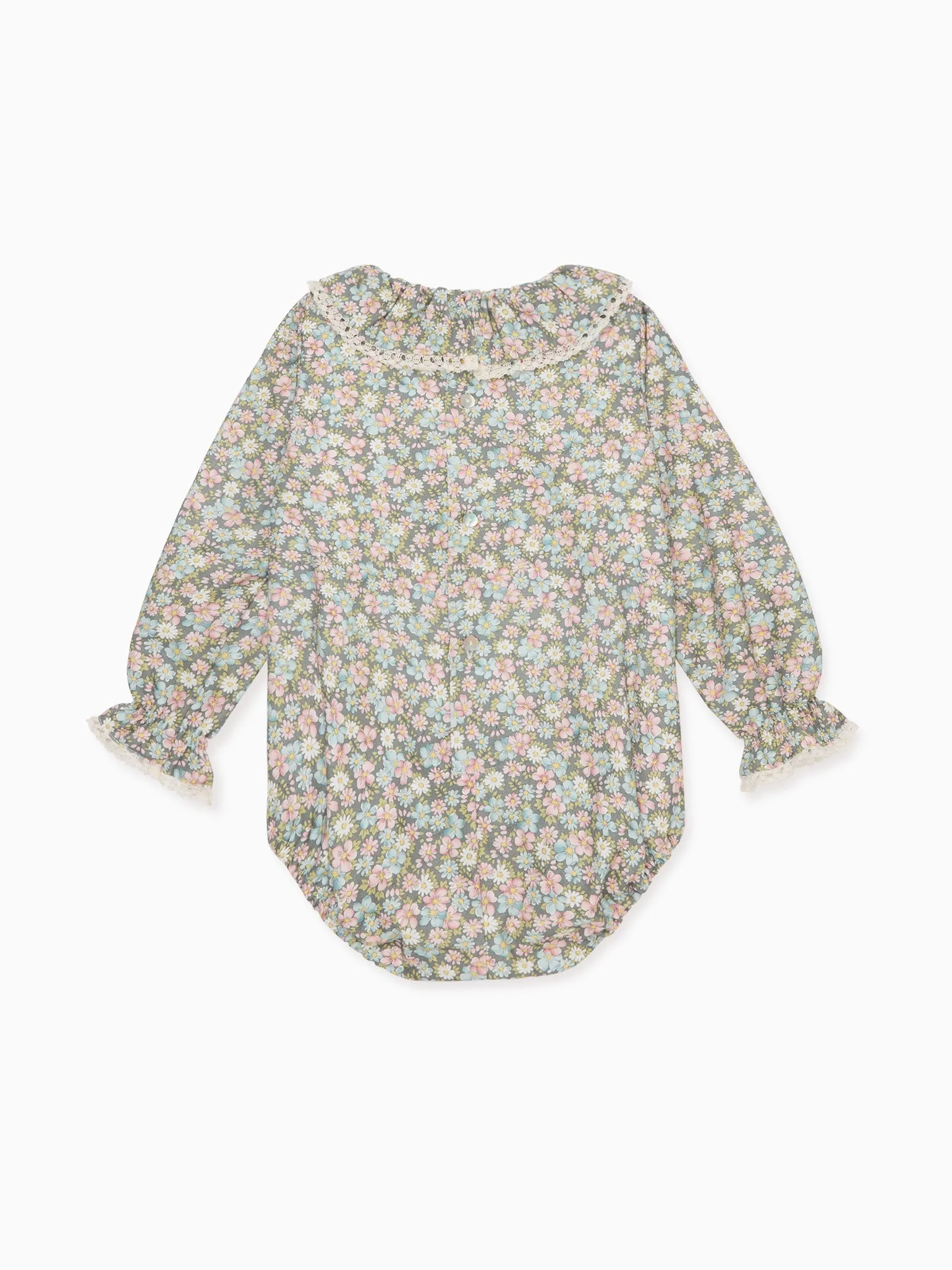 Lorena Romper & Denia Cardigan Baby Outfit Bundle