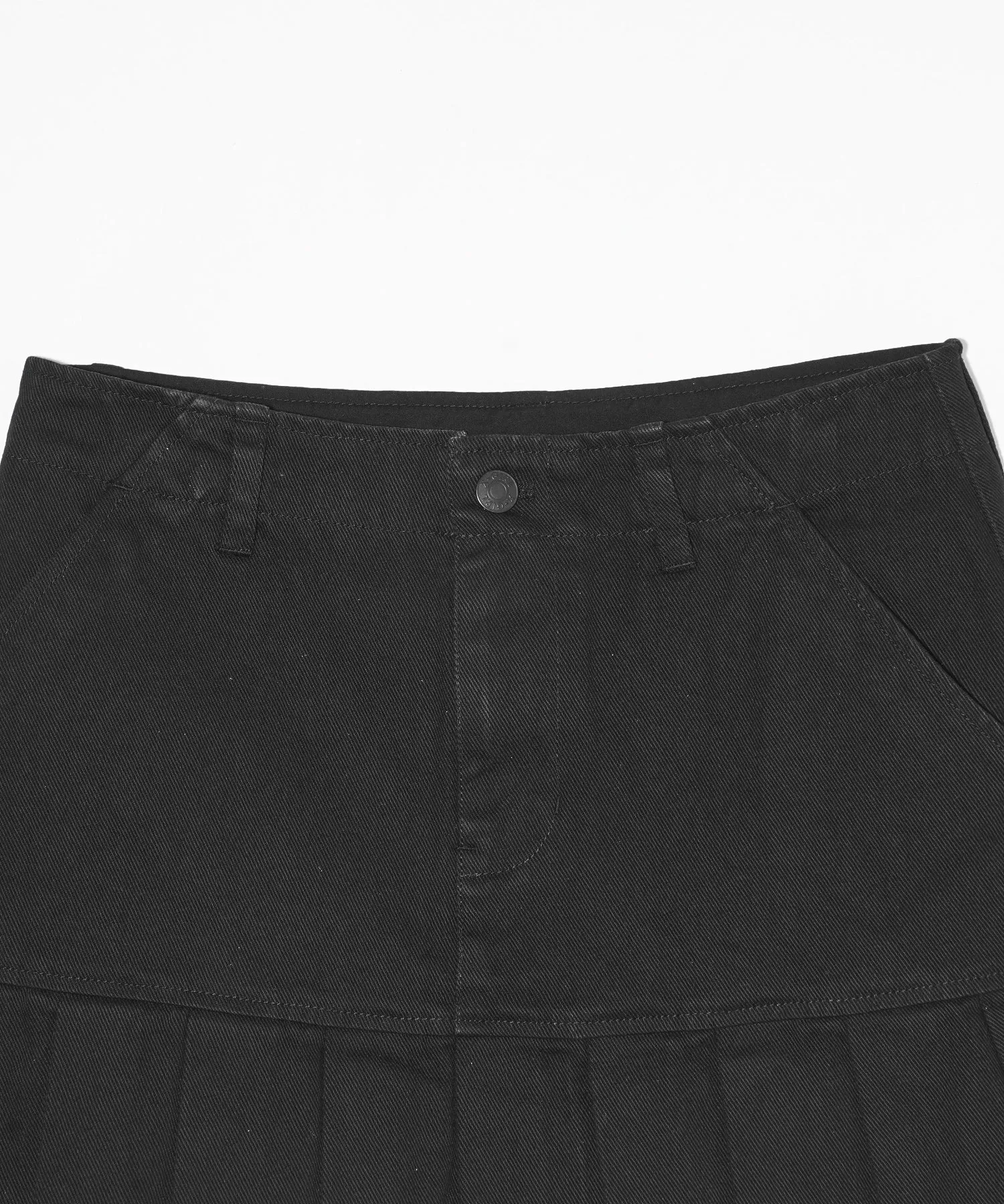 LOW RISE PLEATED MINI SKIRT