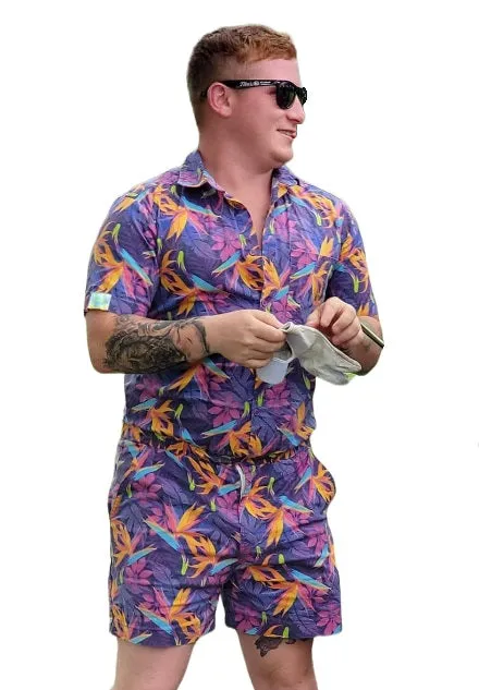 Male Romper - Paradise