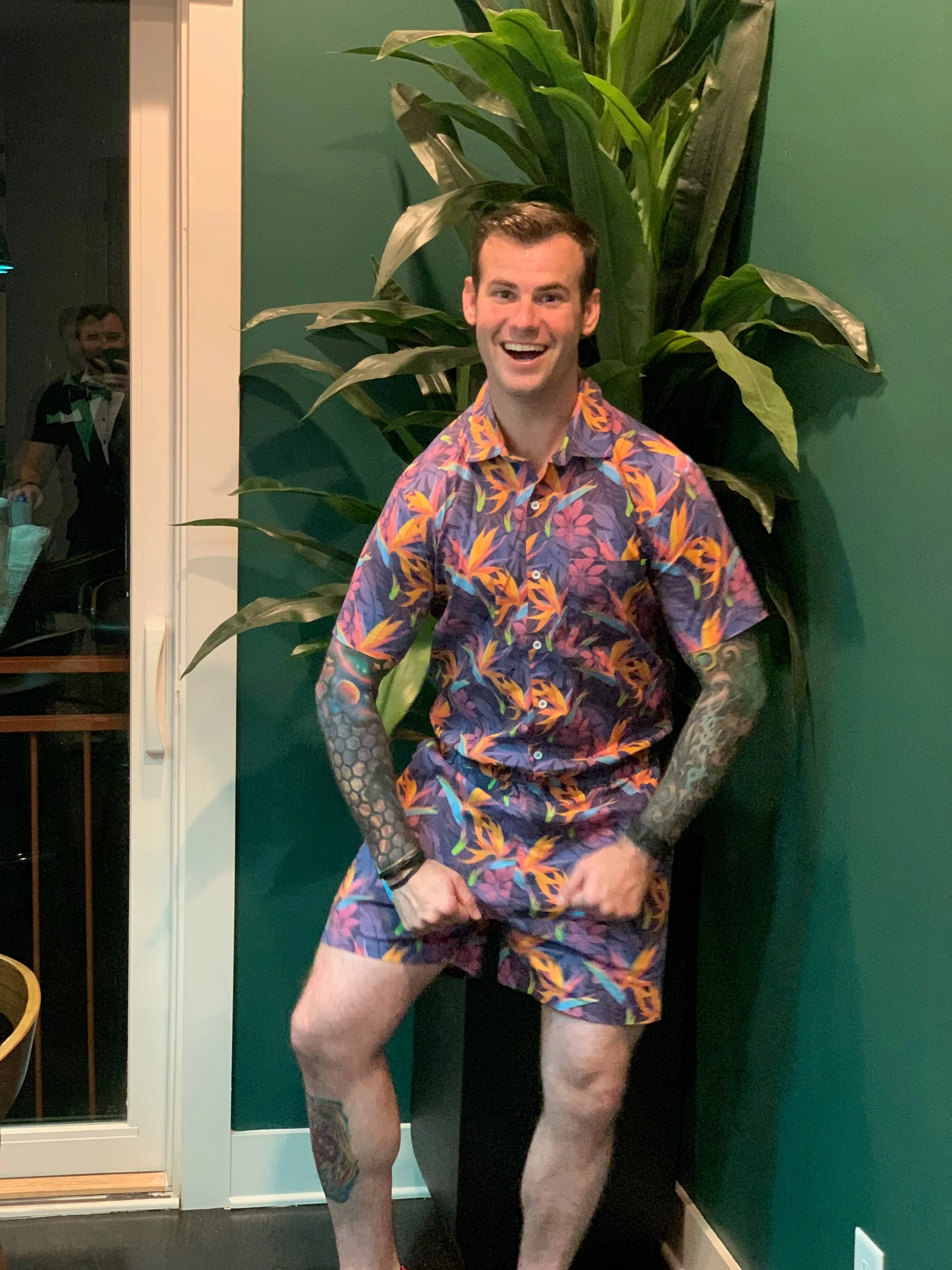 Male Romper - Paradise