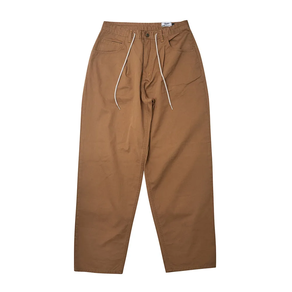 MID90 BAGGY COTTON PANTS CAMEL