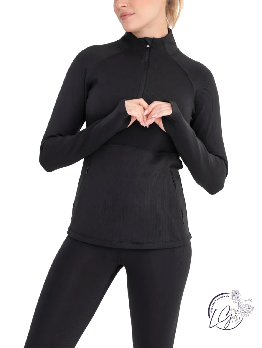 Motion Weave Jacquard Active Pullover