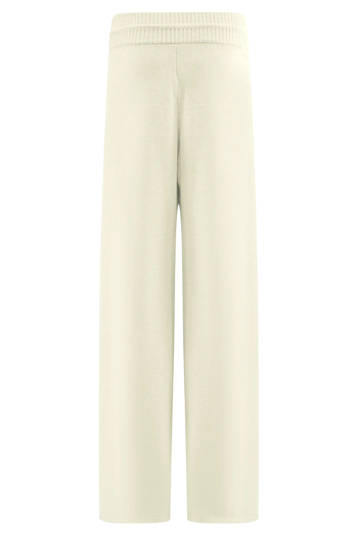 Natalya Knit Wide Leg Pants - Ivory