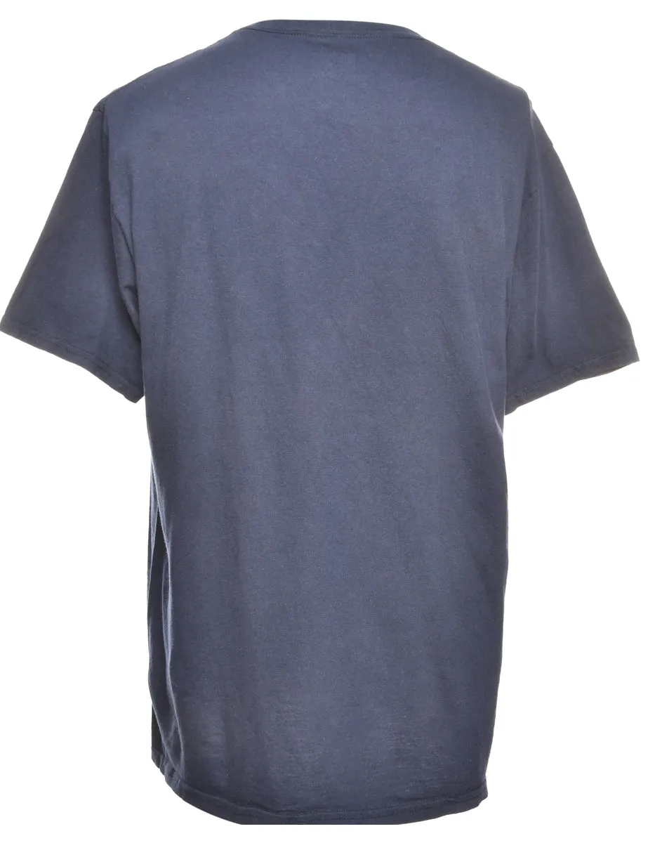 NFL Navy Sports T-shirt - L