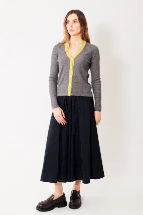 Odeeh Delicate Poly Elasticated Waist Drawstring Skirt