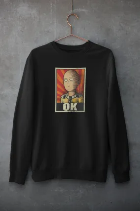 OK- One Punch Man : Anime- Winter Sweatshirt