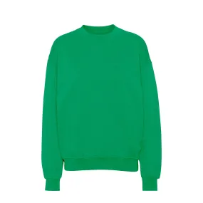 Organic Oversized Crew - Kelly Green