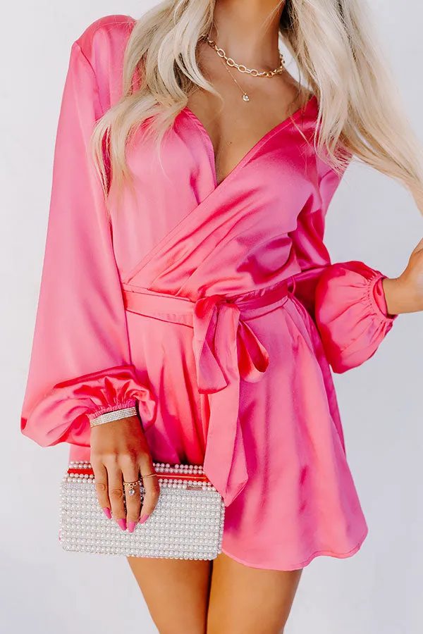 Party Dreams Romper in Pink