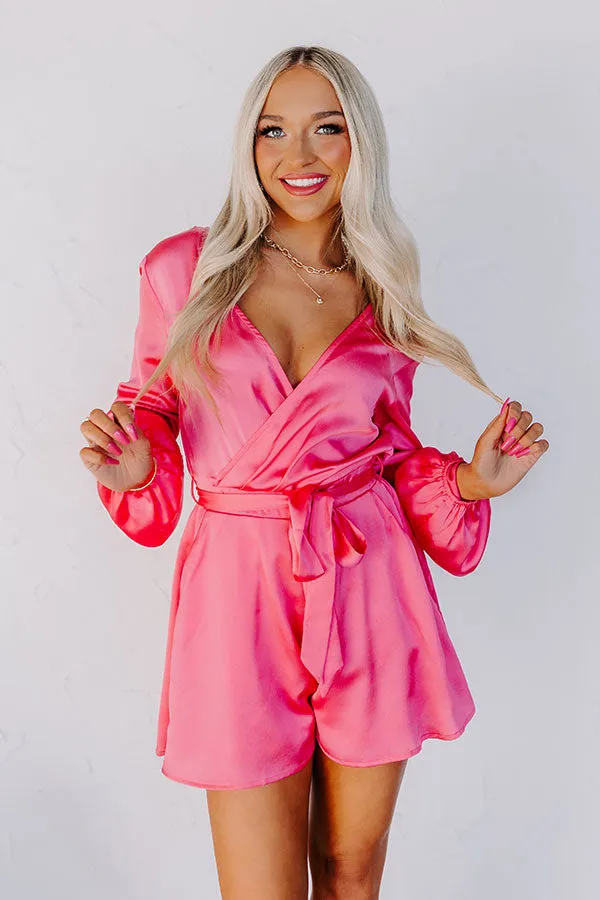 Party Dreams Romper in Pink