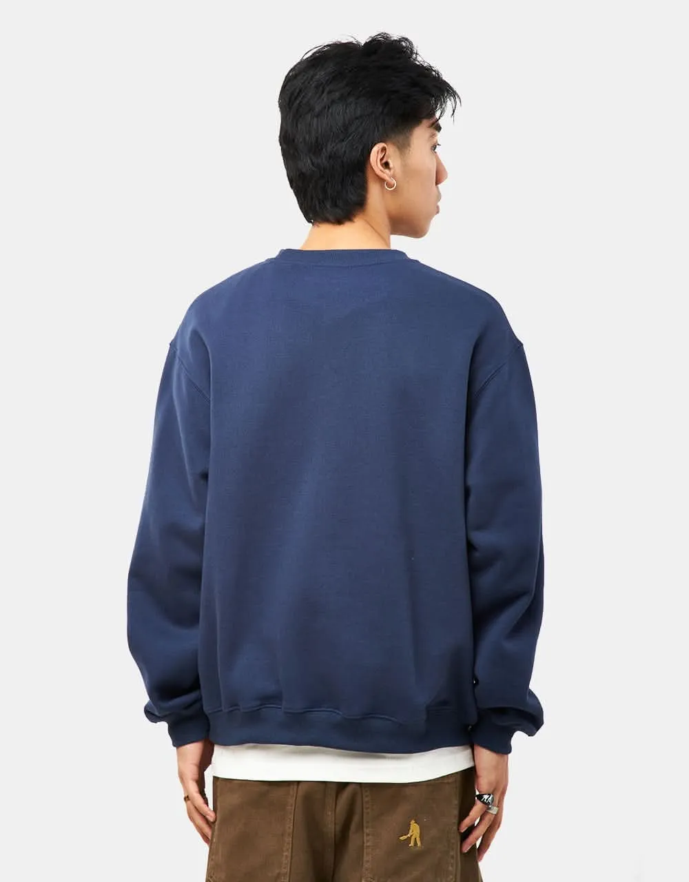 Pass Port Manuscript Sweater - Navy