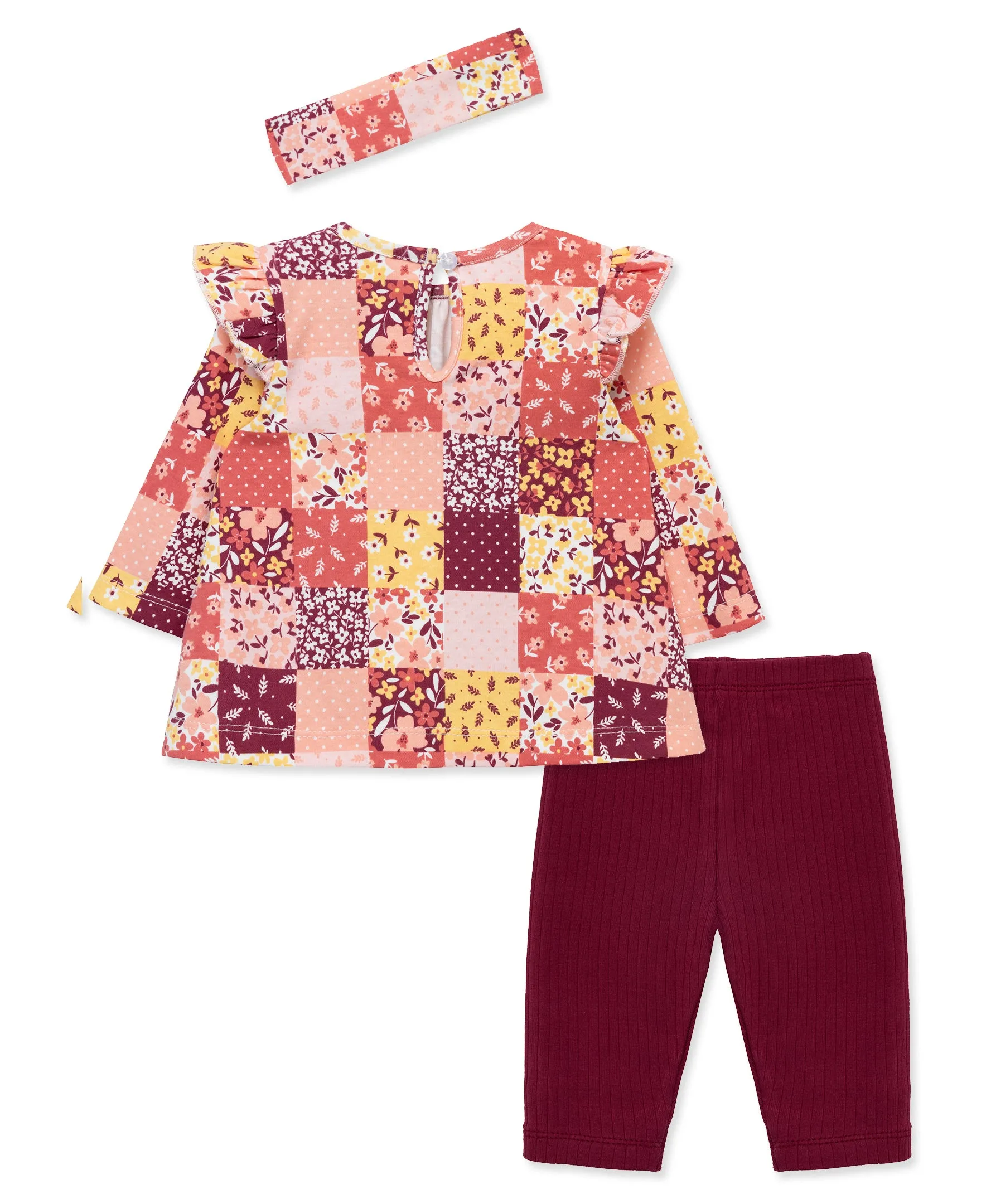 Patchwork Tunic Set (3M-12M)