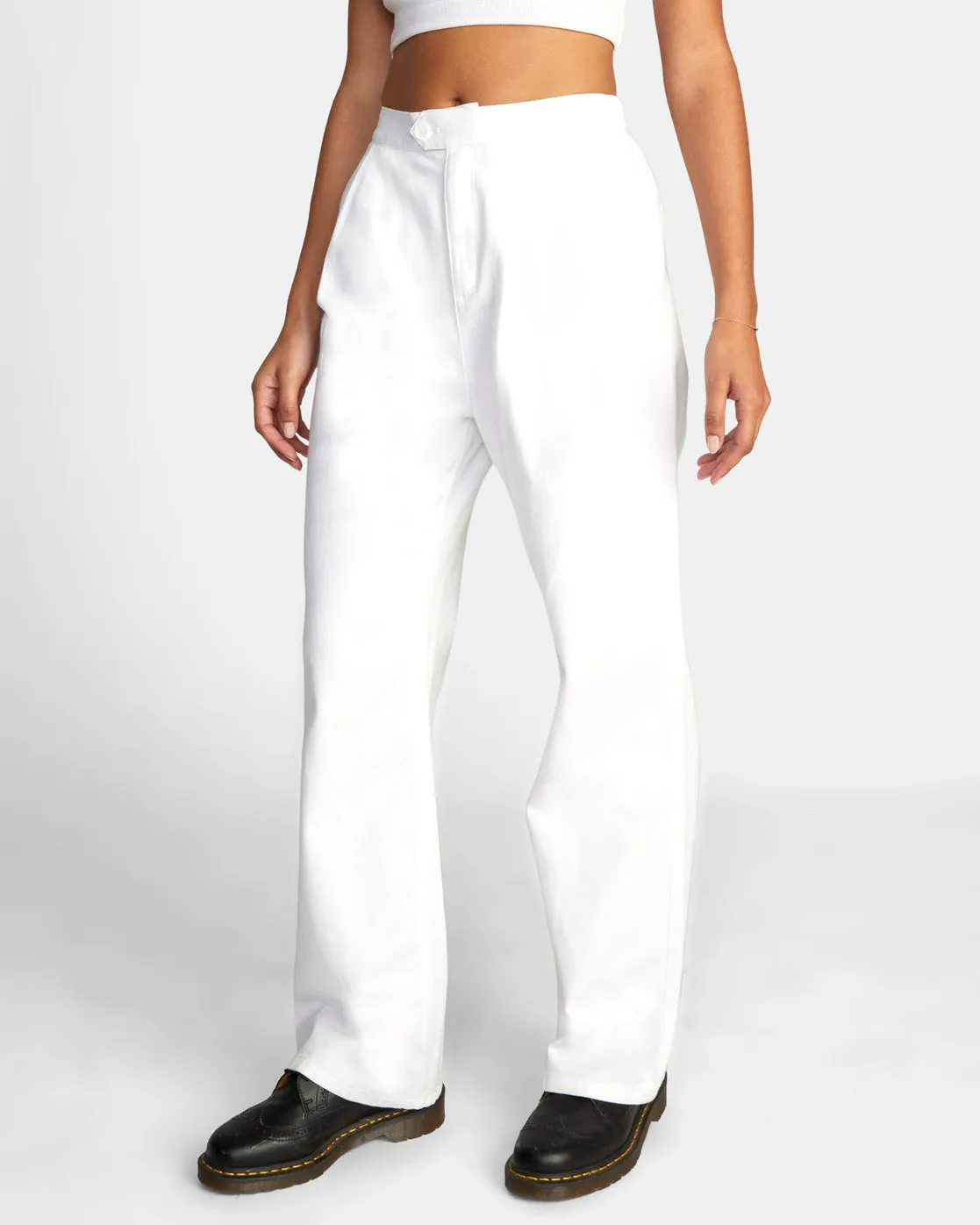 Pepa Woven Pants - Whisper White