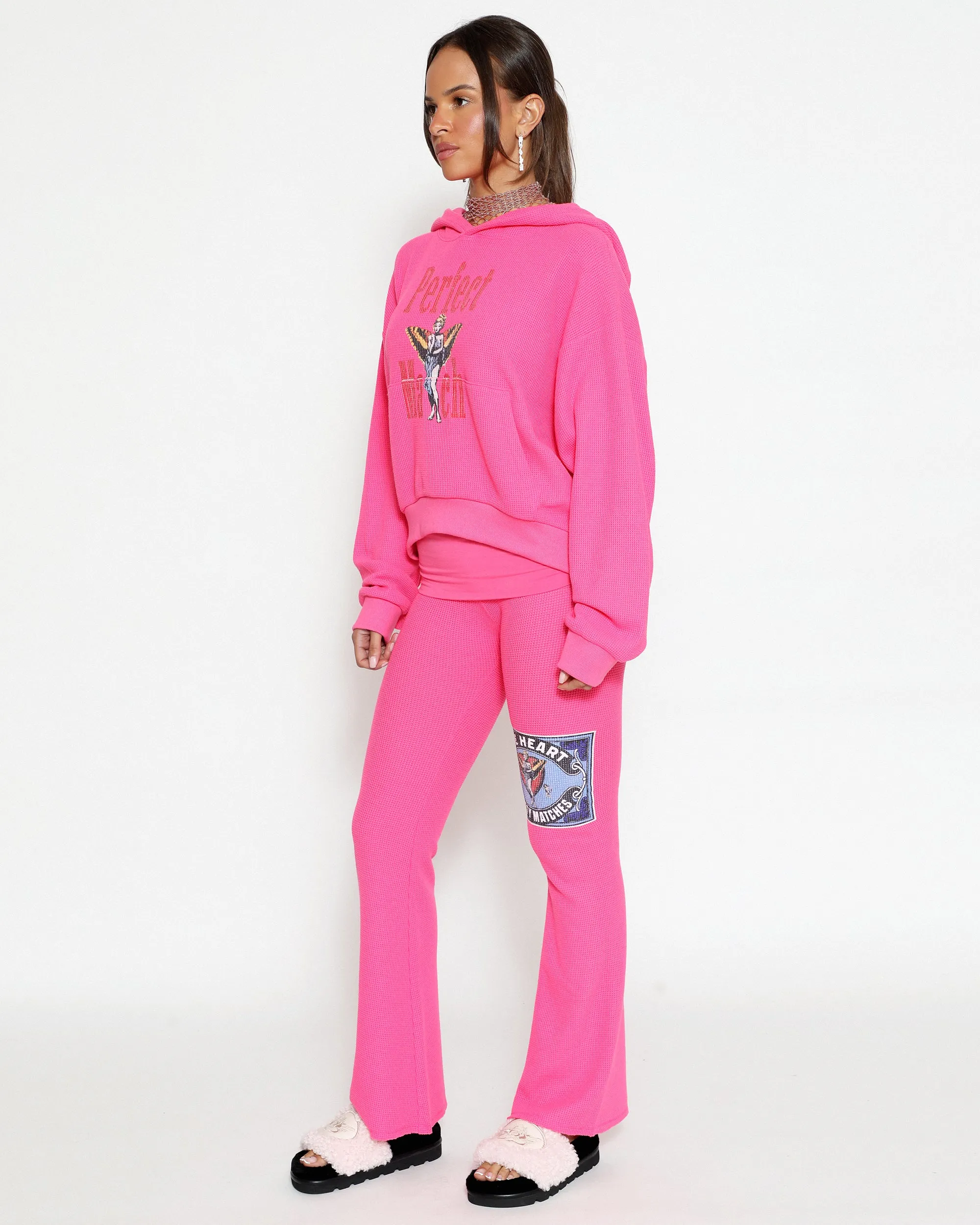 Pink Perfect Match Thermal Pants