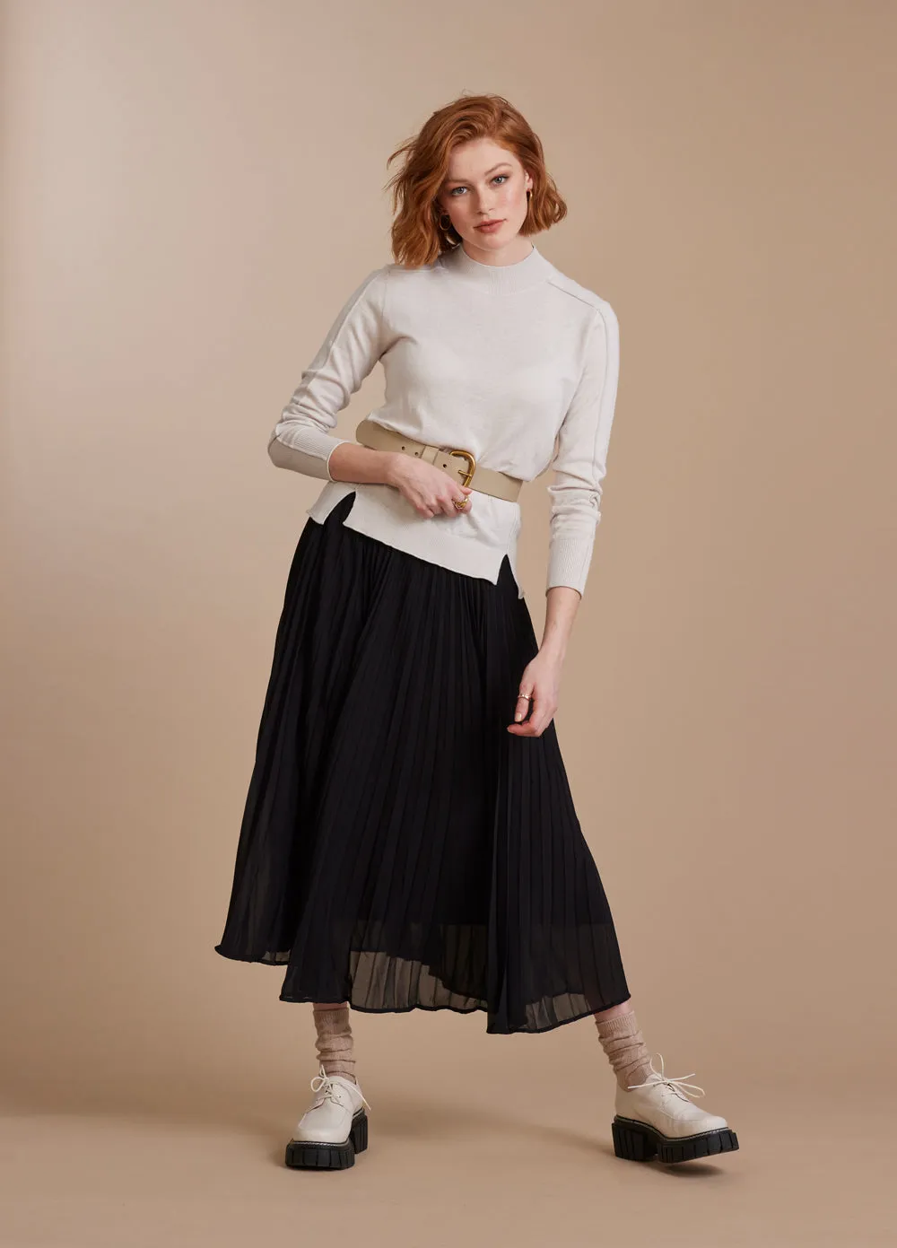 Pleat Street Skirt