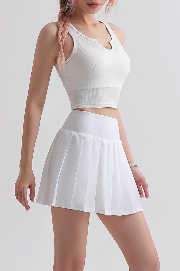 Pleated Tennis Skirt