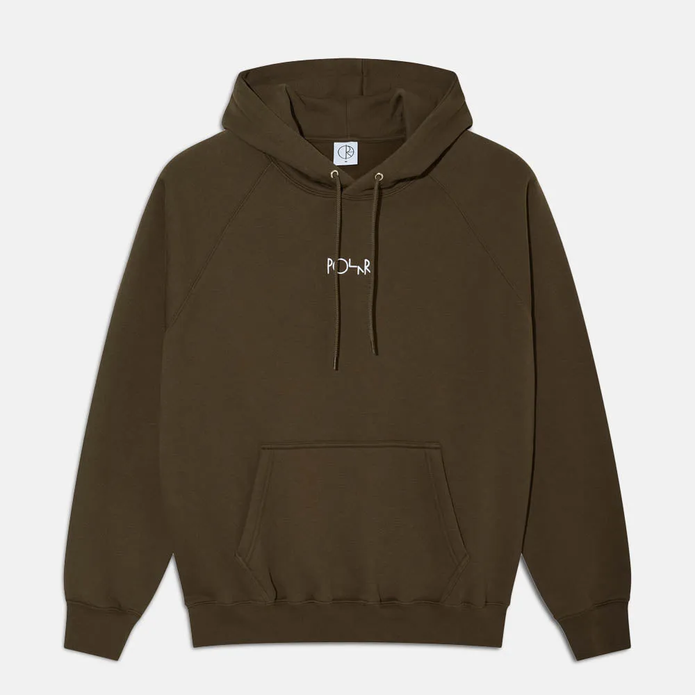 Polar Skate Co. - Default Pullover Hooded Sweatshirt - Brown