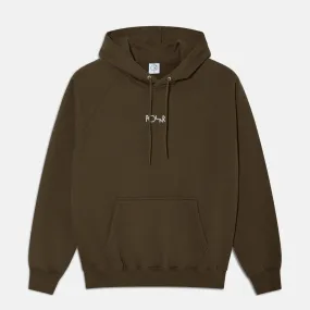 Polar Skate Co. - Default Pullover Hooded Sweatshirt - Brown