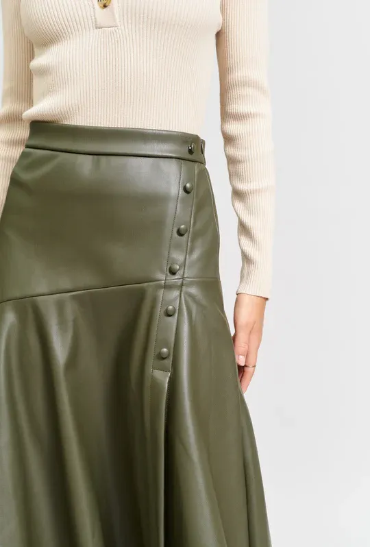 Pu Drifter Skirt