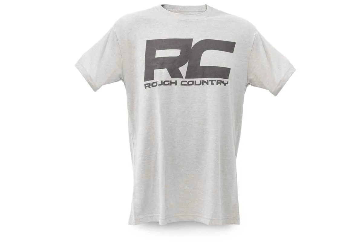 Rough Country T-Shirt - Logo - Grey - XL