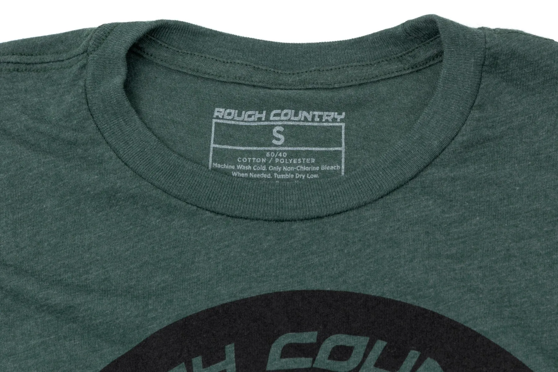 Rough Country T-Shirt - RC Mountains - Forest Green - SM