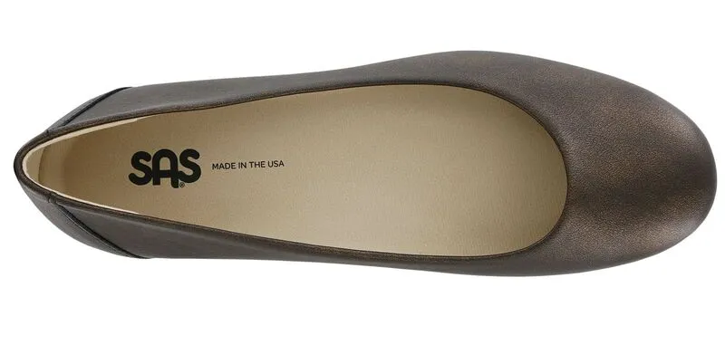 SAS Women's Scenic Ballet Flat - Bronze 3240-070