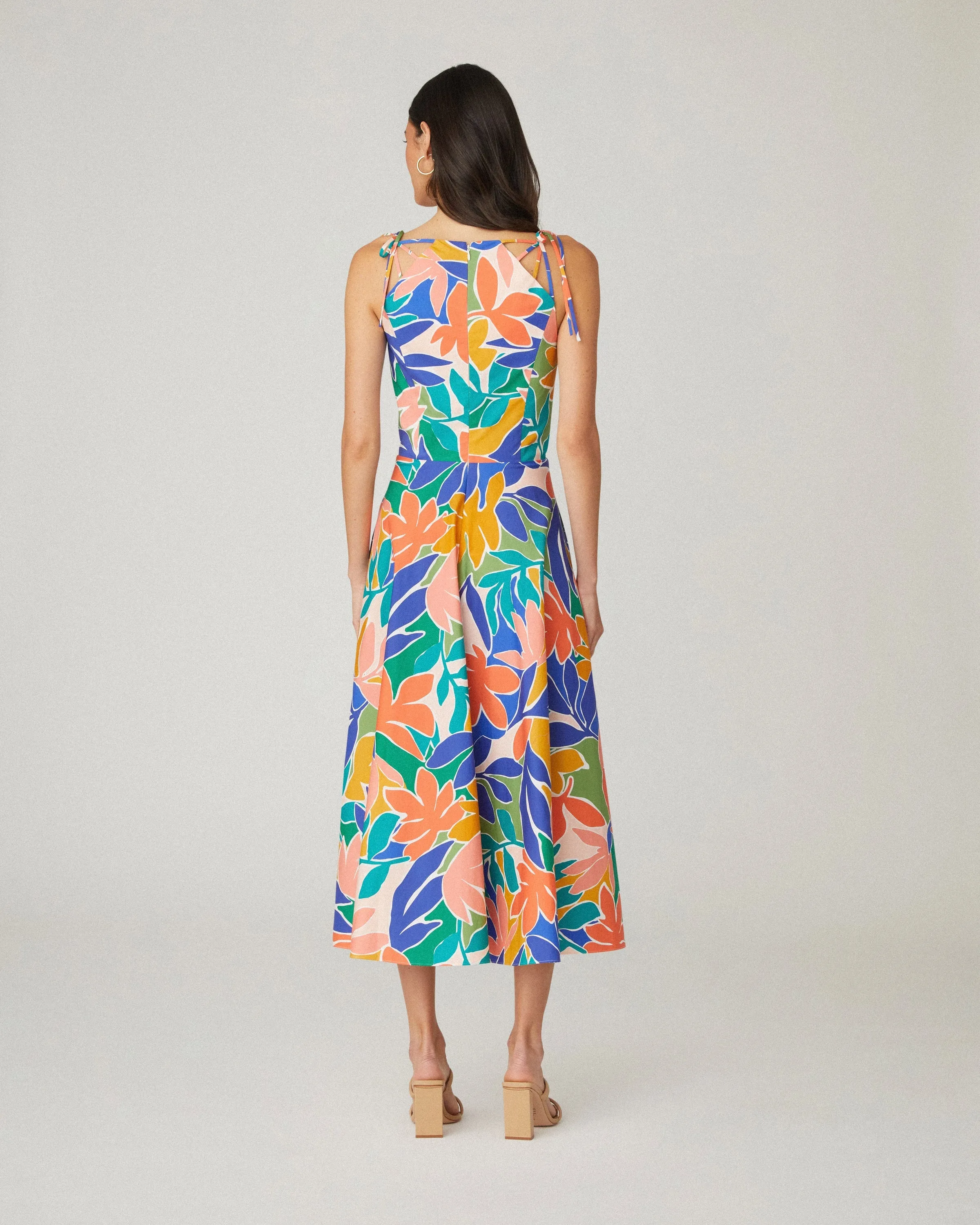 Shoshanna Willow Dress Sunburst Multi