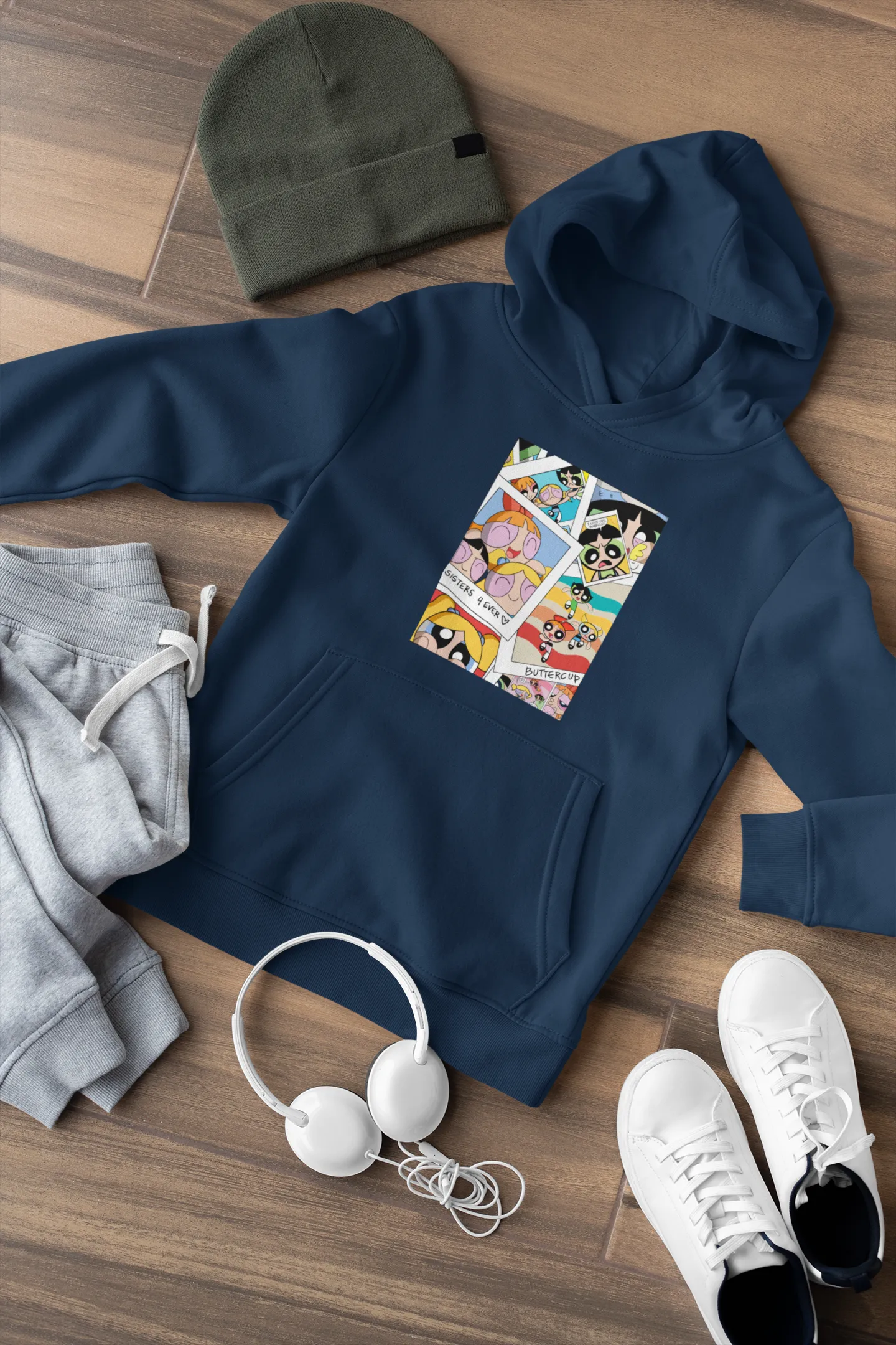 SISTERS LOVE - POWERPUFF GIRLS - WINTER HOODIES