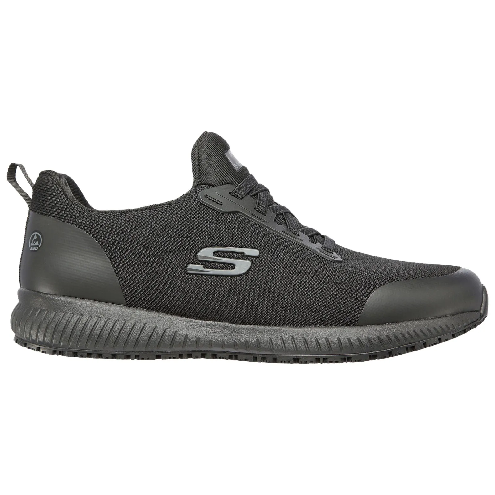 Skechers Mens Squad Slip-Resistant Myton Work Shoes