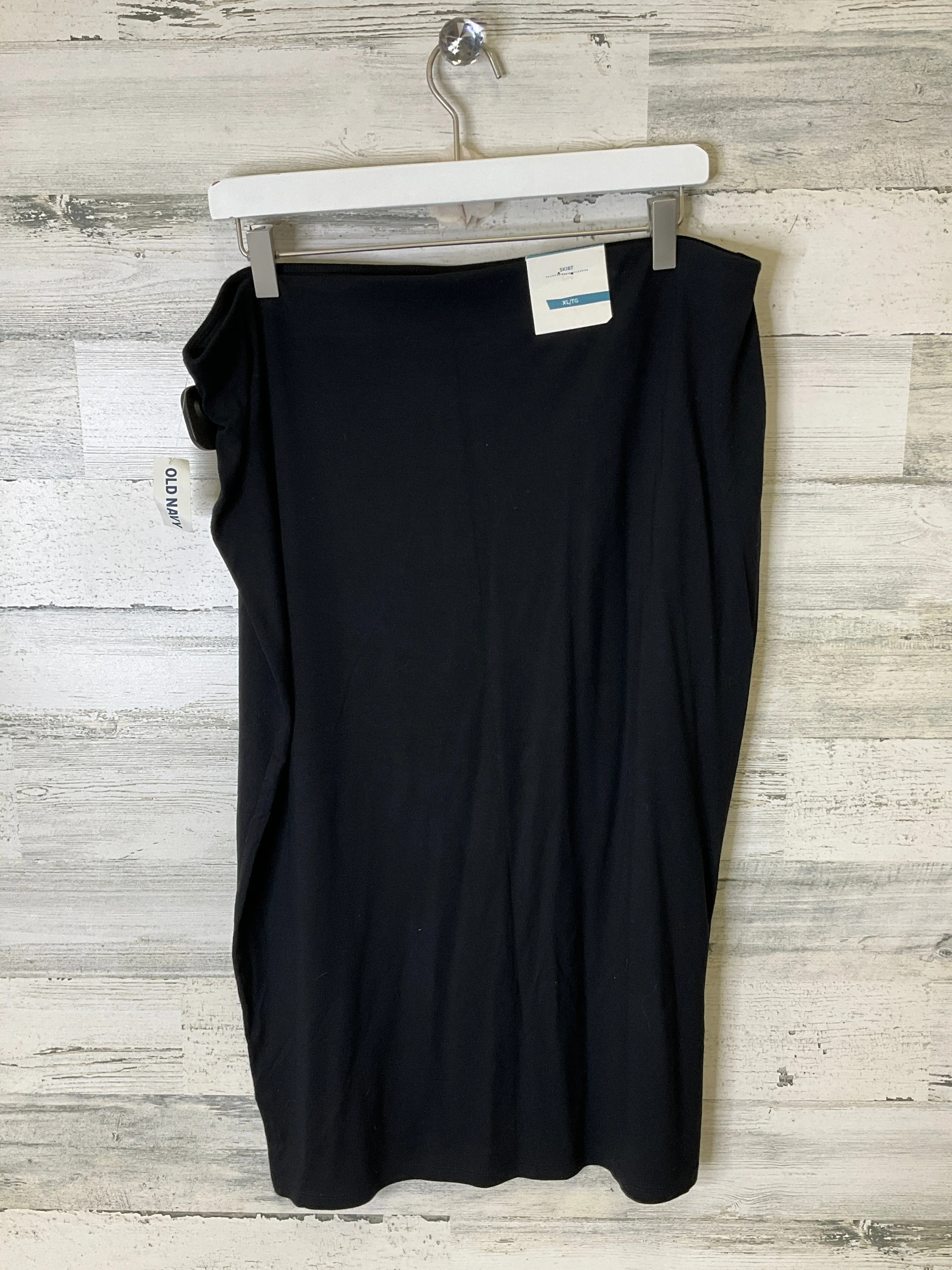 Skirt Midi By Old Navy In Black, Size: Xl