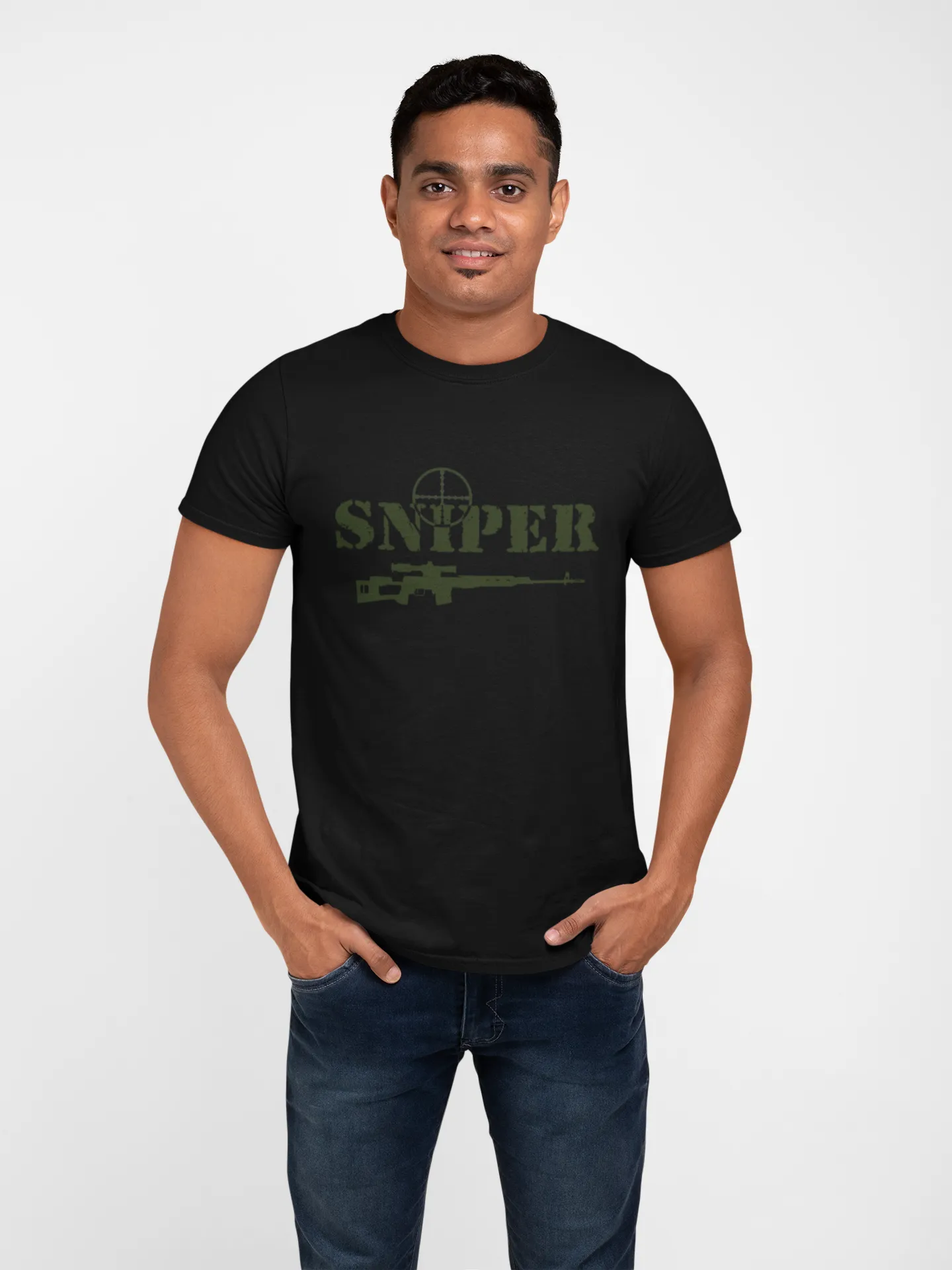 Sniper T-shirt - Sniper, Dragunov (Men)