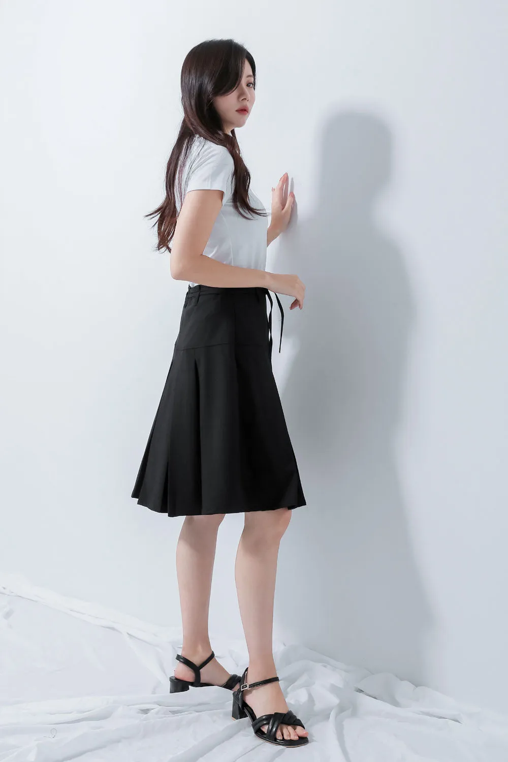 String Midi Skirt