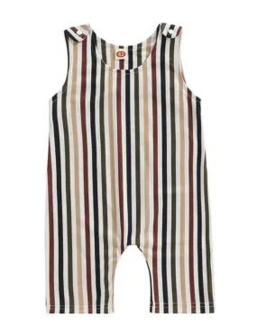 Striped Gender Neutral Romper #2000159