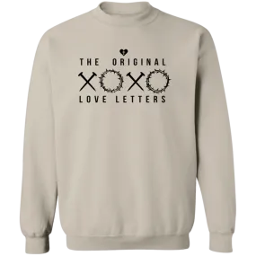 The Original Love Letters Crewneck Pullover Sweatshirt