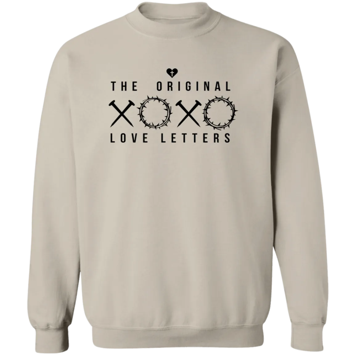 The Original Love Letters Crewneck Pullover Sweatshirt