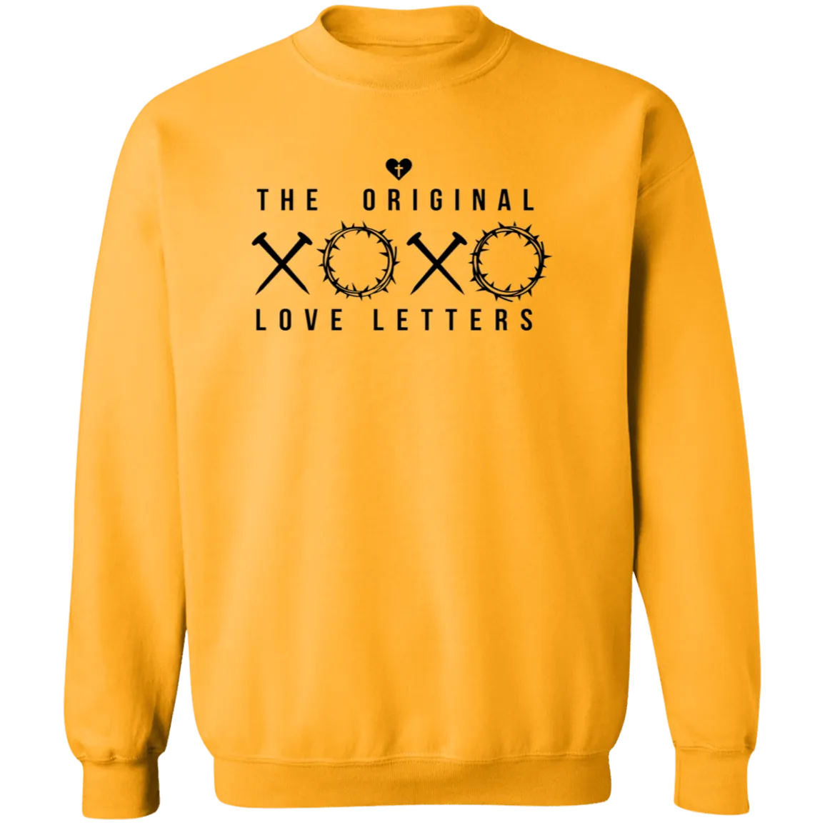 The Original Love Letters Crewneck Pullover Sweatshirt