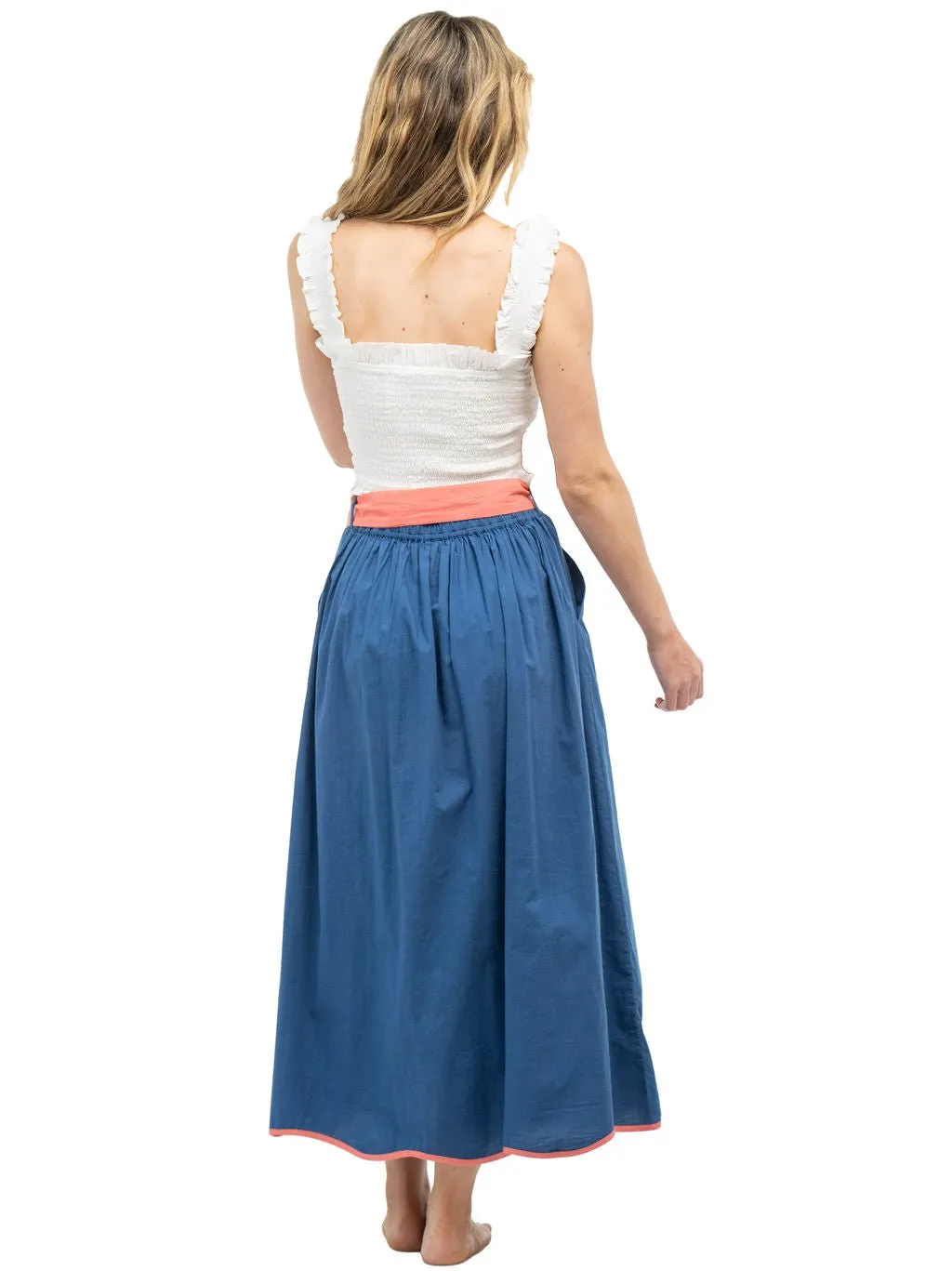 The Prairie Skirt | Navy Hearts