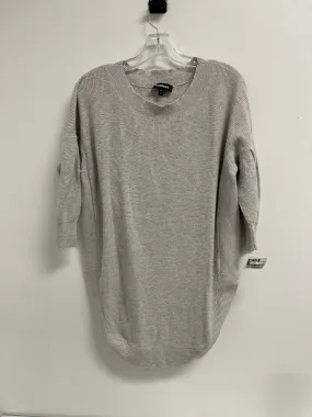 Tunic Long Sleeve By Express In Grey, Size: M