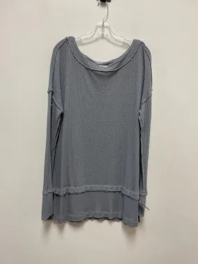 Tunic Long Sleeve By We The Free In Grey, Size: M