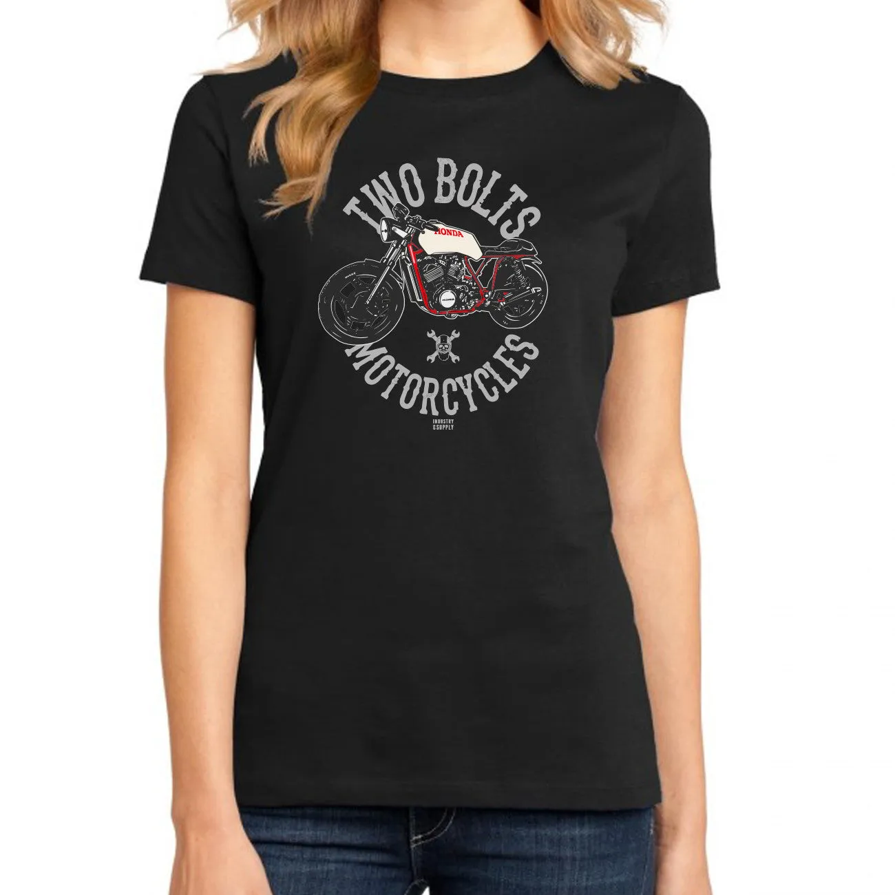 TWO BOLTS MOTORCYCLES LADIES FIT T-SHIRT