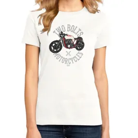 TWO BOLTS MOTORCYCLES LADIES FIT T-SHIRT